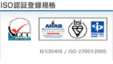 ISO認証登録規格